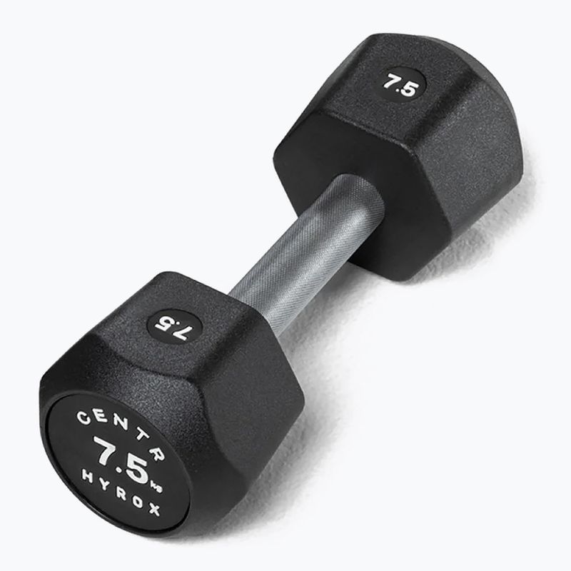 Hantel Centr Urethane Dumbbell Centr x Hyrox 7,5 kg black