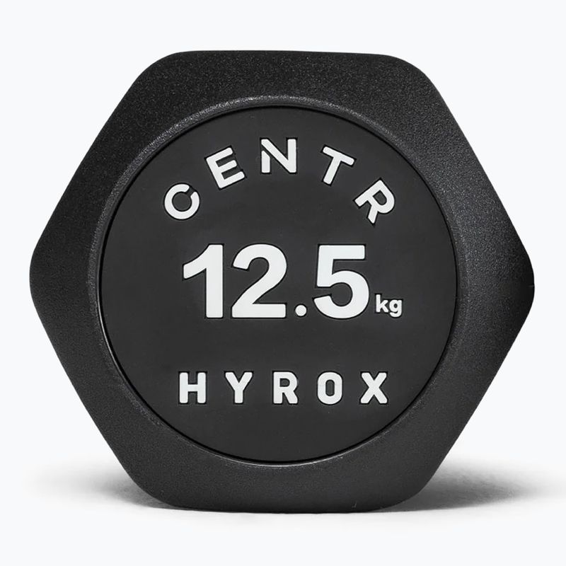 Hantel Centr Urethane Dumbbell Centr x Hyrox 12,5 kg black 3