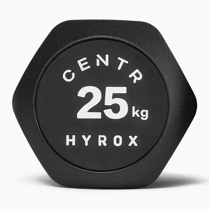 Hantel Centr Urethane Dumbbell Centr x Hyrox 25 kg black 3