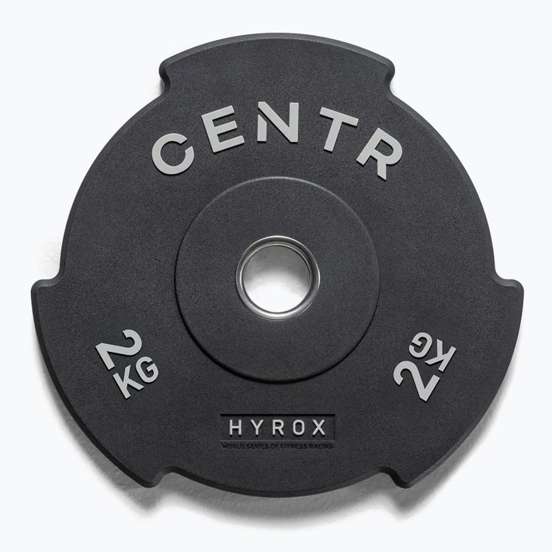 Obciążenie bumperowe Centr Top Plate Centr x Hyrox black