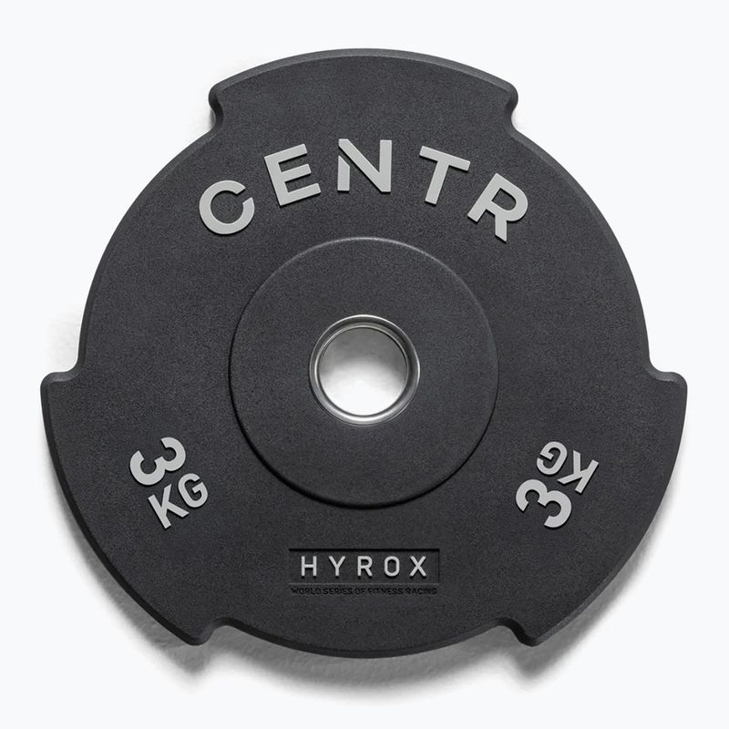 Obciążenie bumperowe Centr Top Plate Centr x Hyrox black