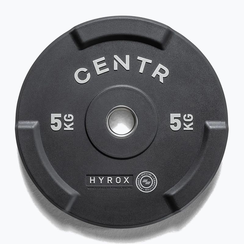 Obciążenie bumperowe Centr Olimpijski Centr x Hyrox Interlocking Bumper Plate 2 pcs black