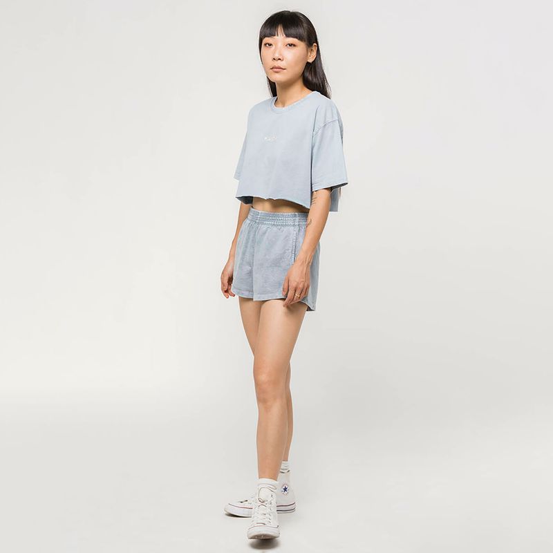 Spodenki damskie Kaotiko Washed steel 2