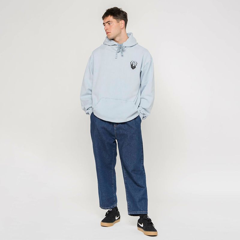 Bluza męska Kaotiko Washed Virgin steel 3