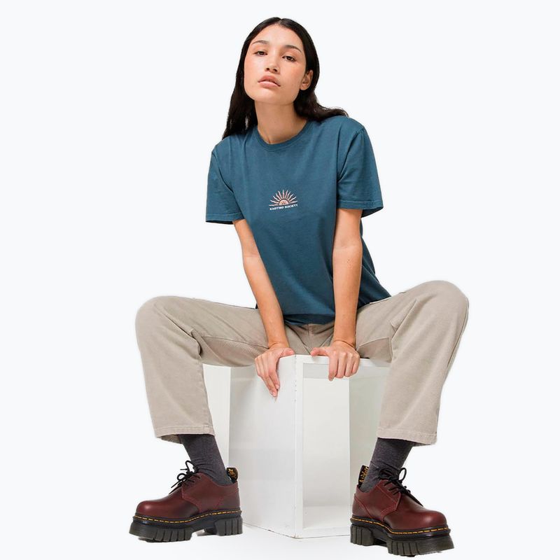 Koszulka damska Kaotiko Washed Serengueti marino 2