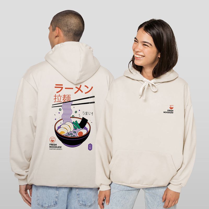 Bluza męska Kaotiko Fresh Noodles ivory 3