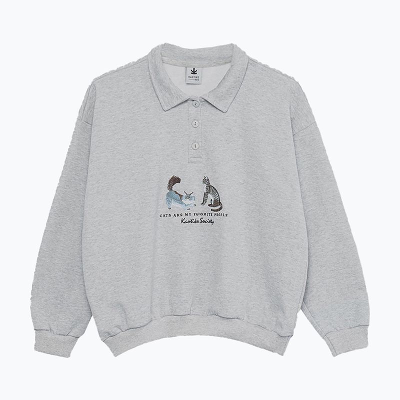 Bluza damska Kaotiko Cats grey 2