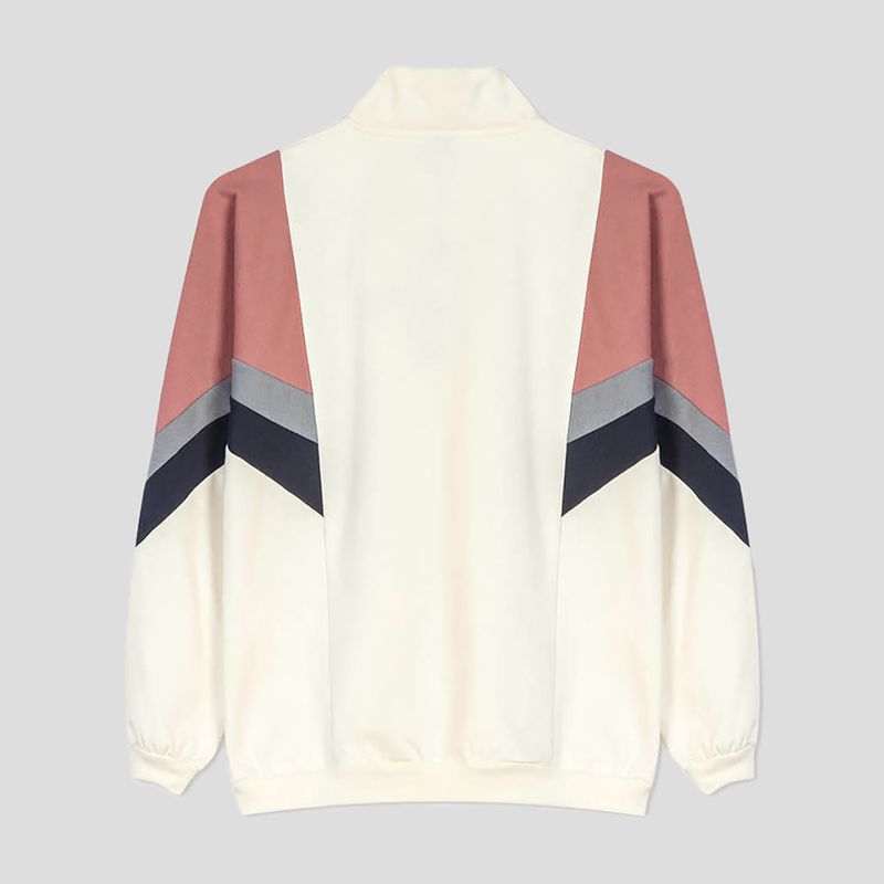 Bluza damska Kaotiko Nashville ivory/burg/navy/palid blue 4