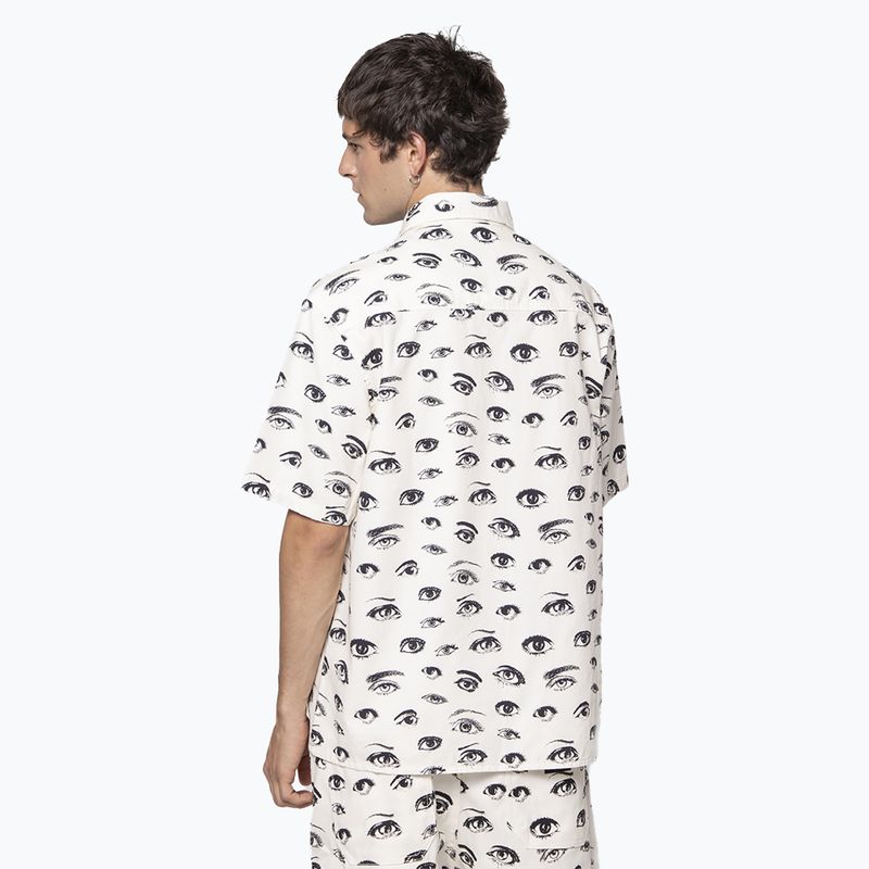 Koszula męska Kaotiko Peek Canvas ivory 2