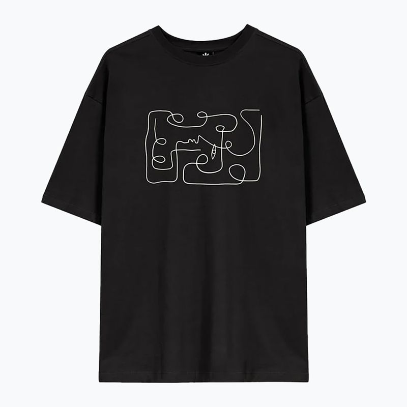 Koszulka męska Kaotiko M/C Abstract Face black 2