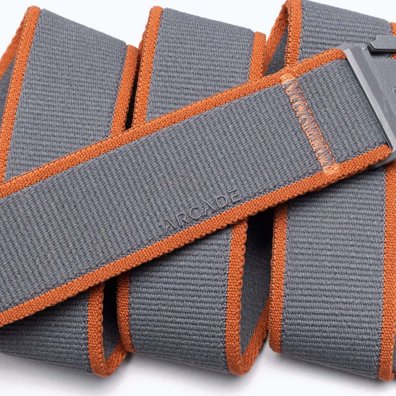 Pasek do spodni Arcade Carto charcoal/saddle 4