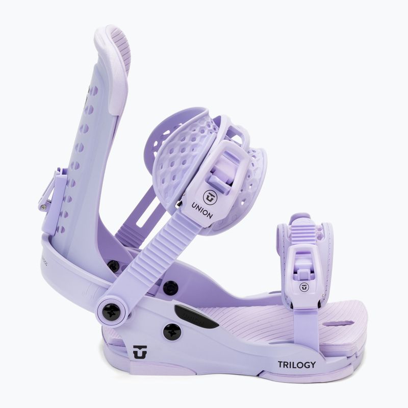 Wiązania snowboardowe damskie Union Trilogy W 2021 lavender 2