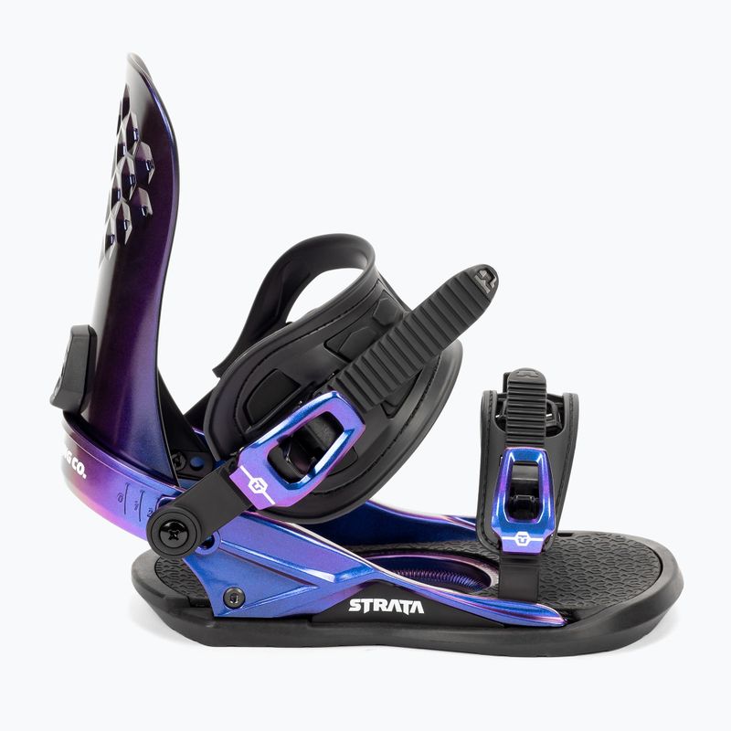 Wiązania snowboardowe damskie Union Strata W iridescent purple 2