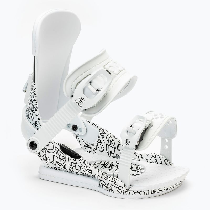 Wiązania snowboardowe damskie Union Milan W white/lucas b.