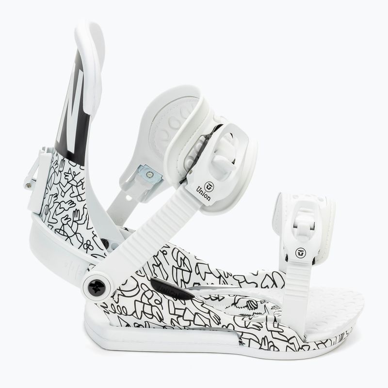 Wiązania snowboardowe damskie Union Milan W white/lucas b. 2