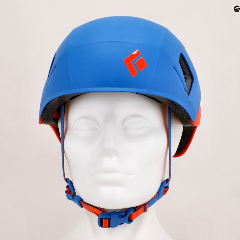 Kask wspinaczkowy dziecięcy Black Diamond Capitan ultra blue/persimmon 10