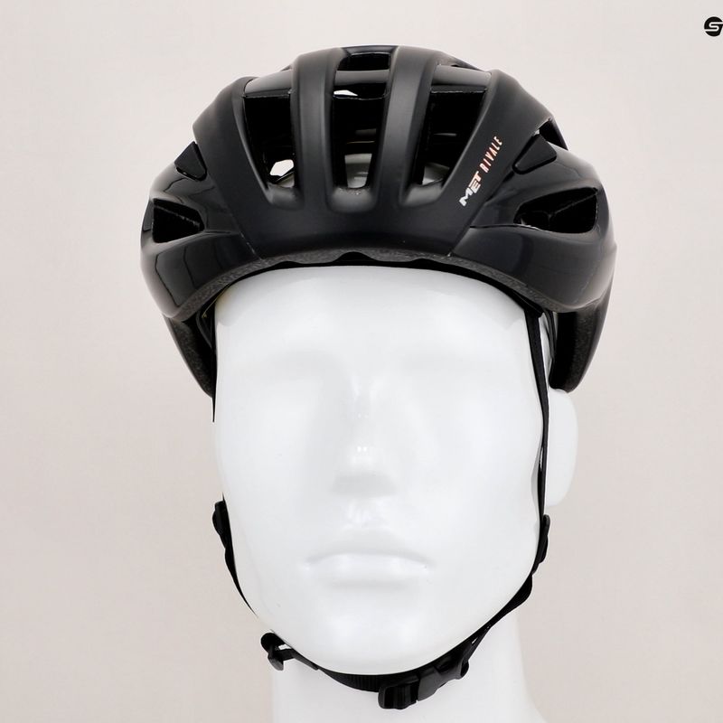 Kask rowerowy MET Rivale II Mips black matt glossy 10