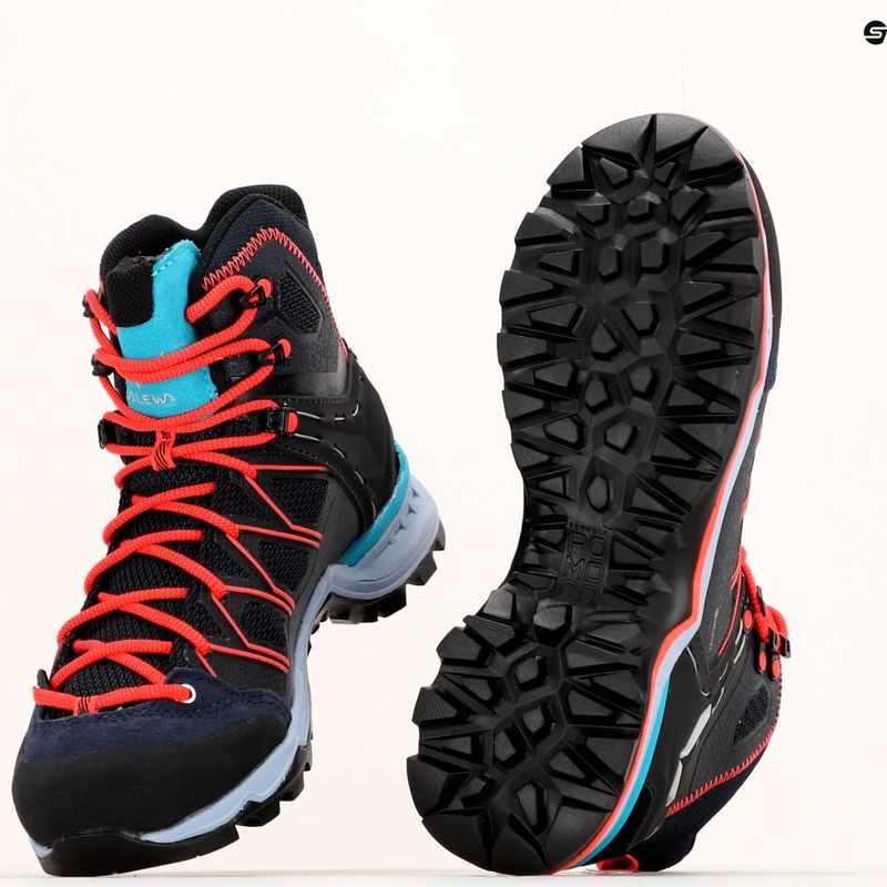 Buty trekkingowe damskie Salewa MTN Trainer Lite Mid GTX premium navy/blue fog 12
