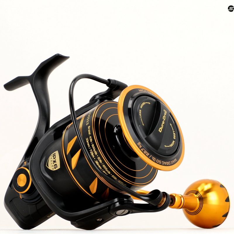 Kołowrotek spinningowy Penn Slammer IV Spinning Reel Box black/gold 5