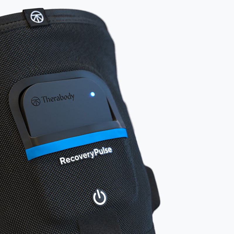 Rękaw kompresyjny Therabody RecoveryPulse Calf black/blue 2