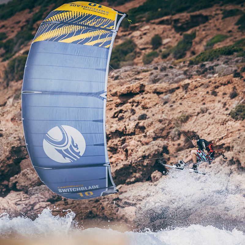 Latawiec kitesurfingowy Cabrinha Switchblade żółty 5