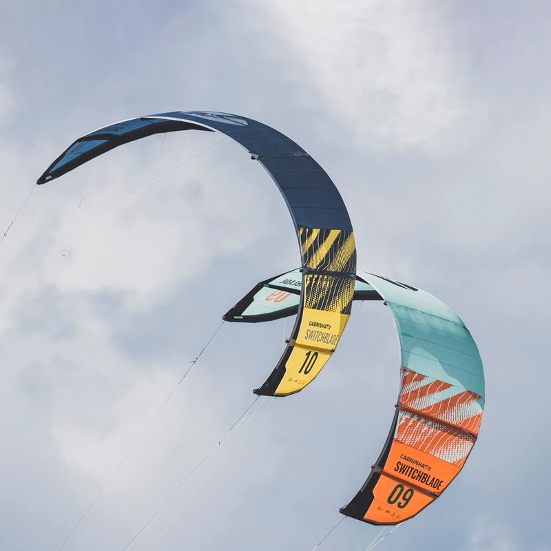 Latawiec kitesurfingowy Cabrinha Switchblade turkusowy 4