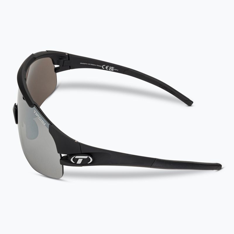 Okulary przeciwsłoneczne Tifosi Sledge Lite matte black/smoke/ac red/clear 4