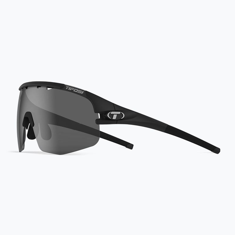 Okulary przeciwsłoneczne Tifosi Sledge Lite matte black/smoke/ac red/clear 5