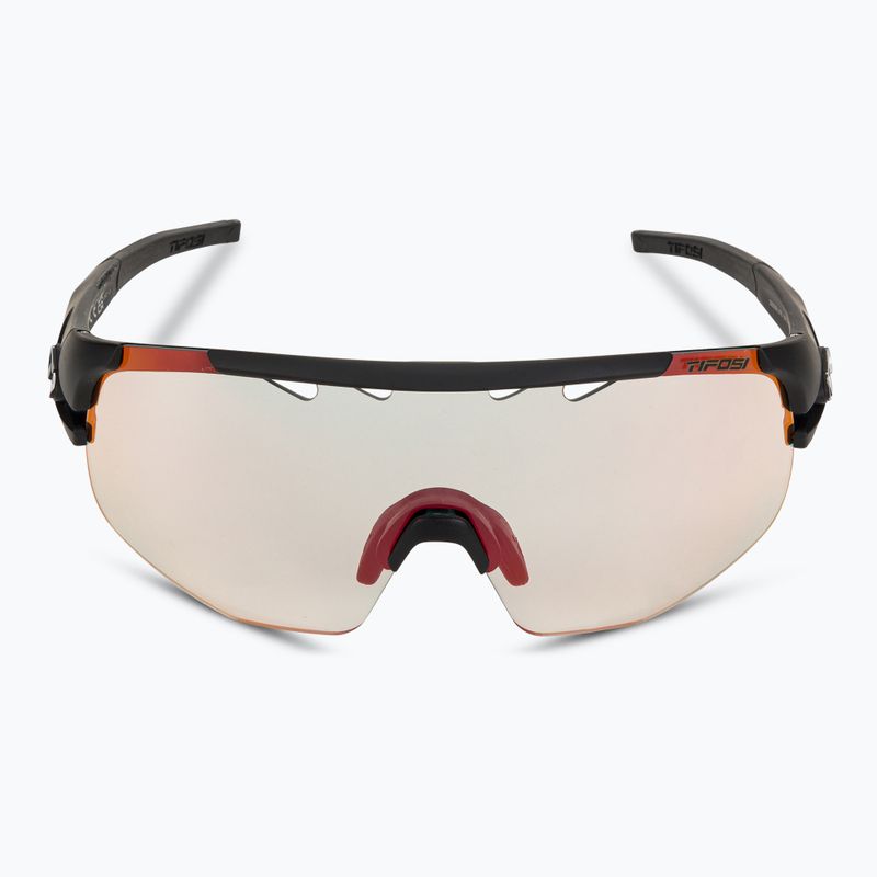 Okulary przeciwsłoneczne Tifosi Sledge Lite Fototec matte black/clarion red fotochrom 3