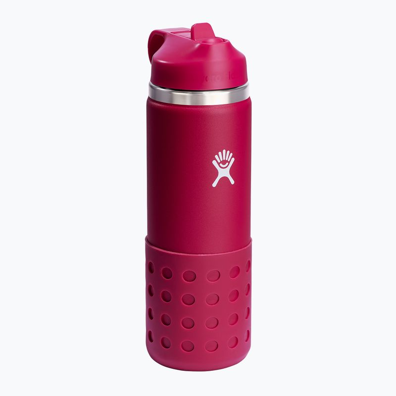 Butelka termiczna Hydro Flask Wide Mouth Straw Lid And Boot 590 ml snapper 3