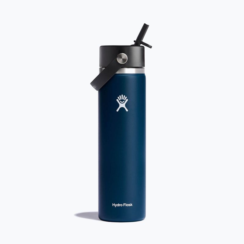 Butelka termiczna Hydro Flask Wide Flex Straw 710 ml indigo
