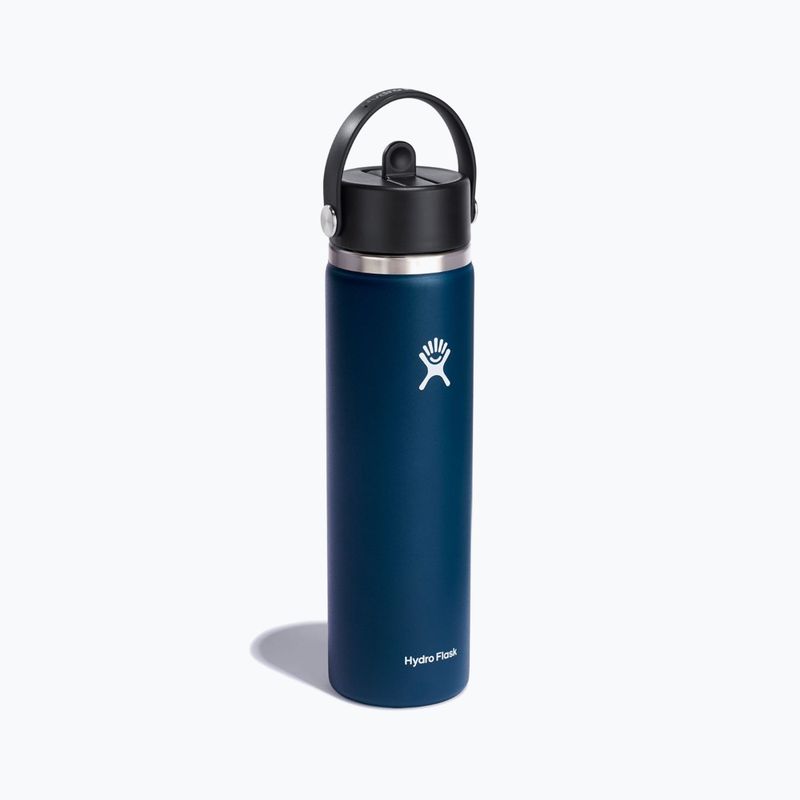Butelka termiczna Hydro Flask Wide Flex Straw 710 ml indigo 2