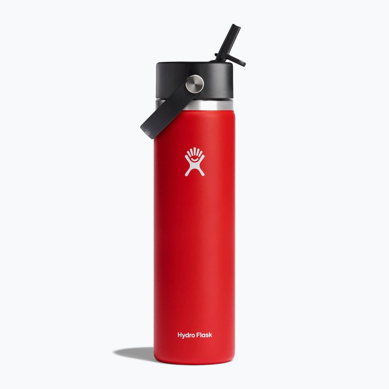 Butelka termiczna Hydro Flask Wide Flex Straw 710 ml goji