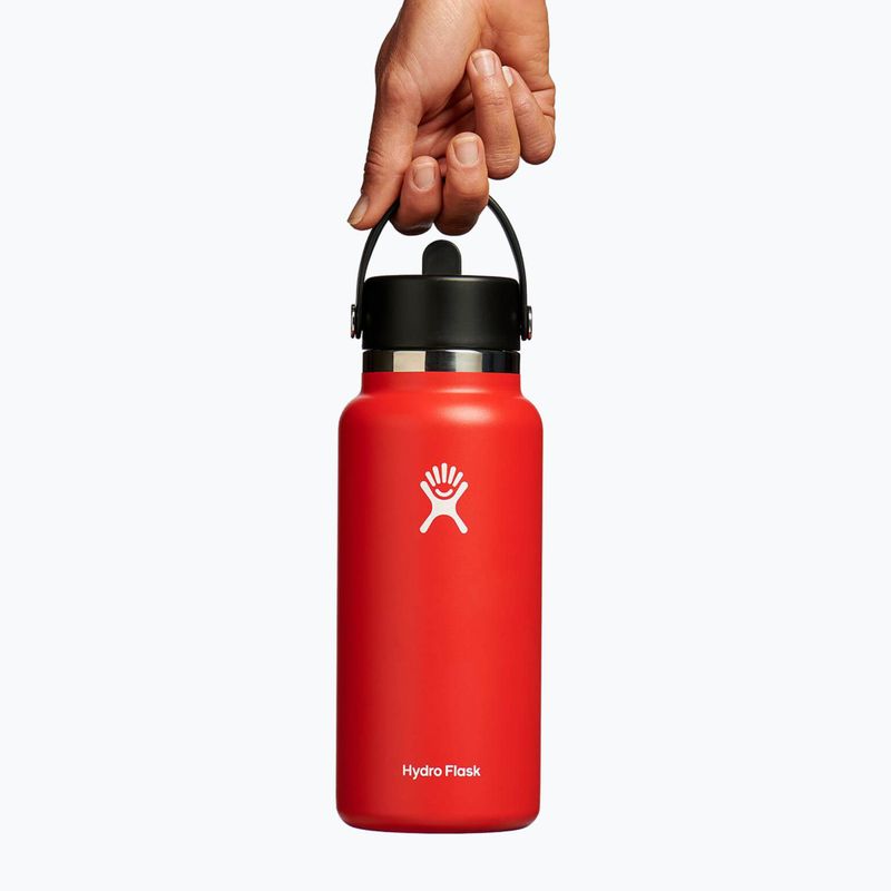 Butelka termiczna Hydro Flask Wide Flex Straw 945 ml goji 3