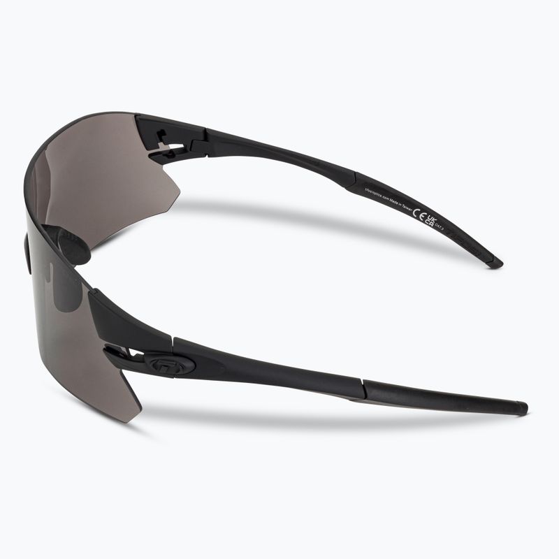 Okulary przeciwsłoneczne Tifosi Rail blackout /smoke/ac red/clear 5