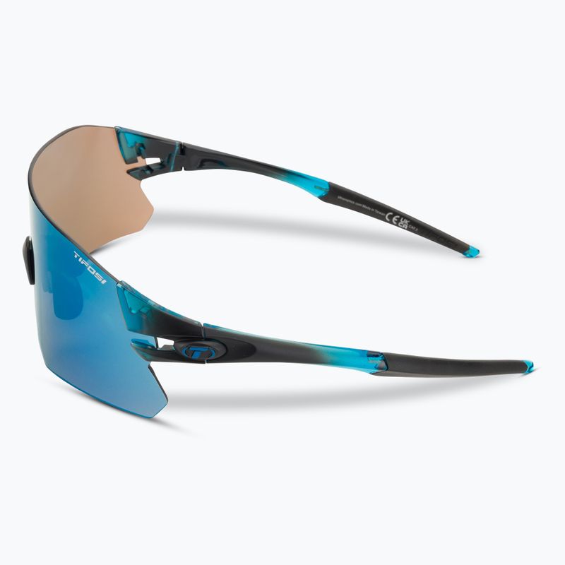 Okulary przeciwsłoneczne Tifosi Rail Clarion crystal blue/clarion blue/ac red/clear 5