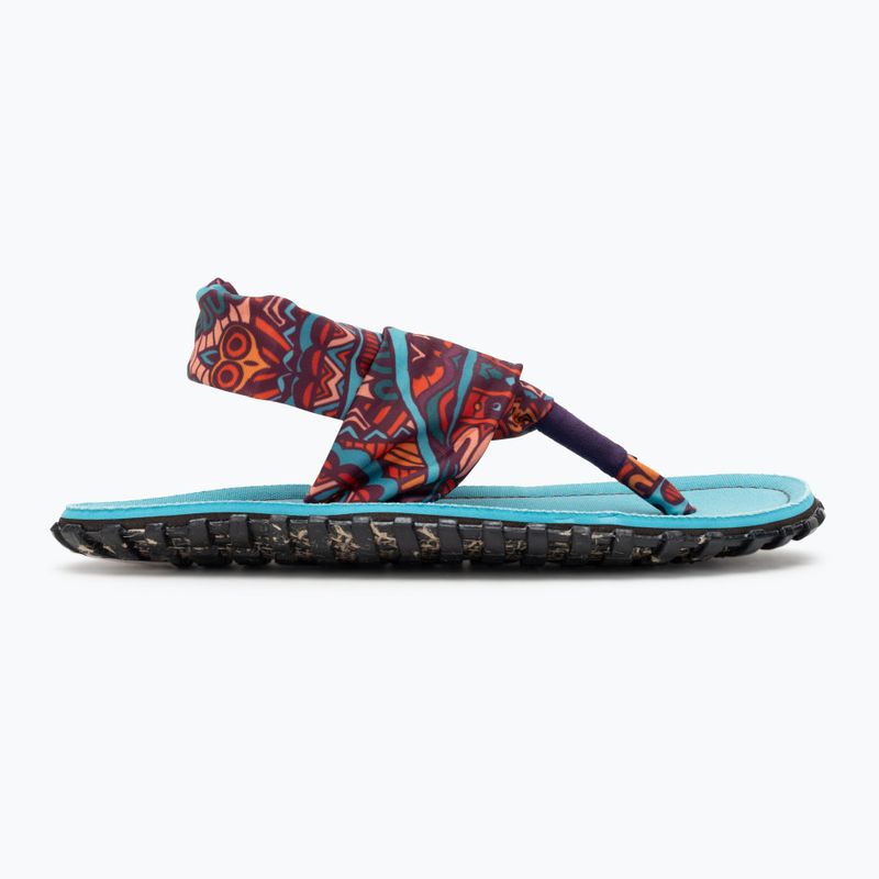 Sandały damskie Gumbies Slingback turquoise vintage 2