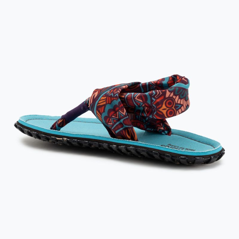 Sandały damskie Gumbies Slingback turquoise vintage 3