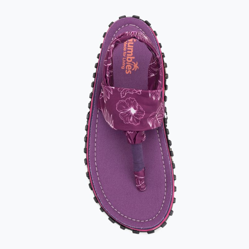 Sandały damskie Gumbies Slingback purple 5