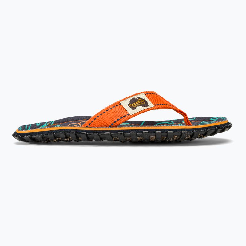 Japonki Gumbies Islander orange hibiscus 2