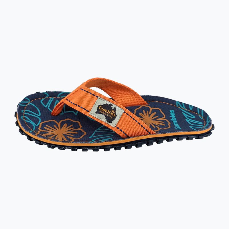Japonki Gumbies Islander orange hibiscus 10