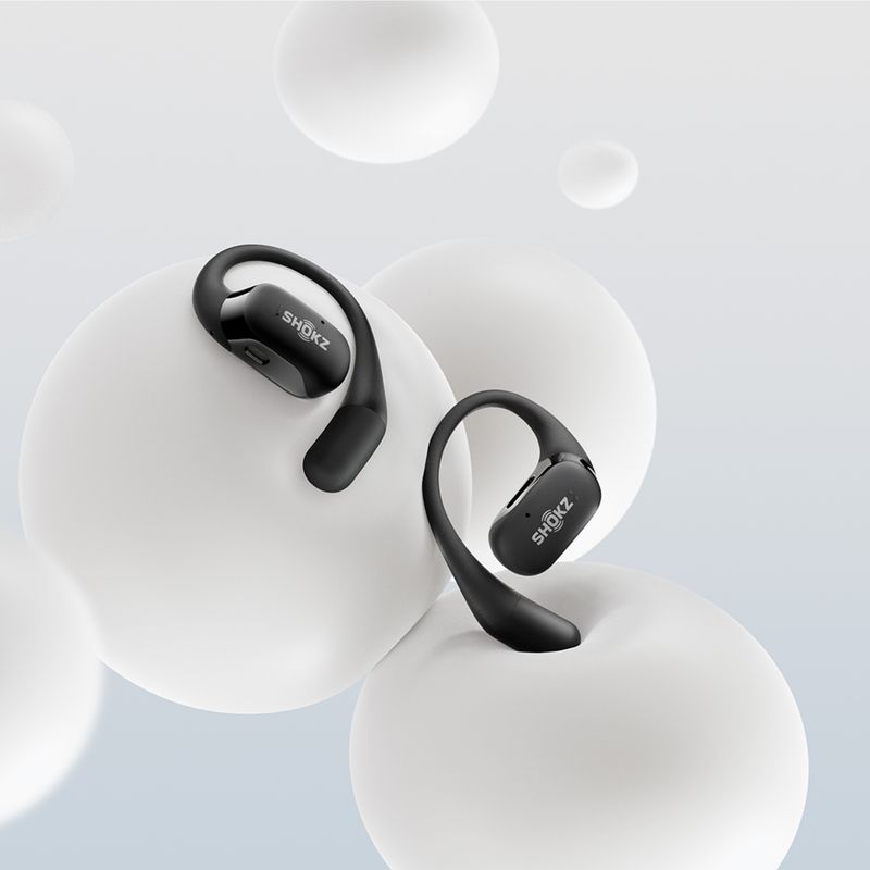 Słuchawki bezprzewodowe Shokz OpenFit black 22