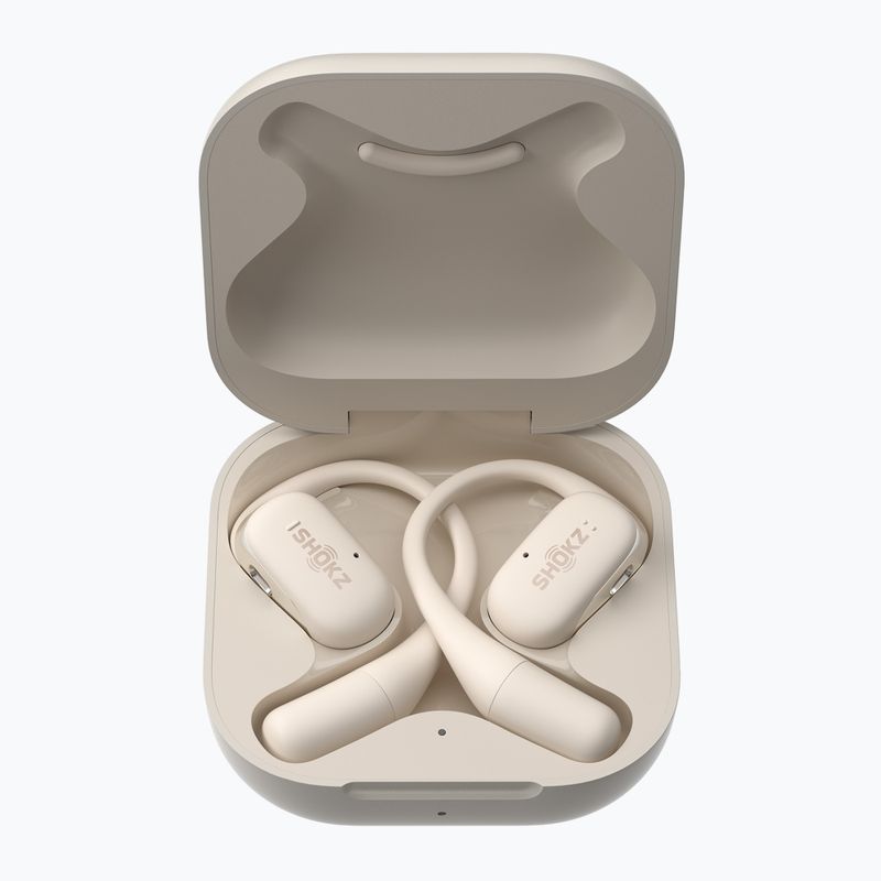 Słuchawki bezprzewodowe Shokz OpenFit beige