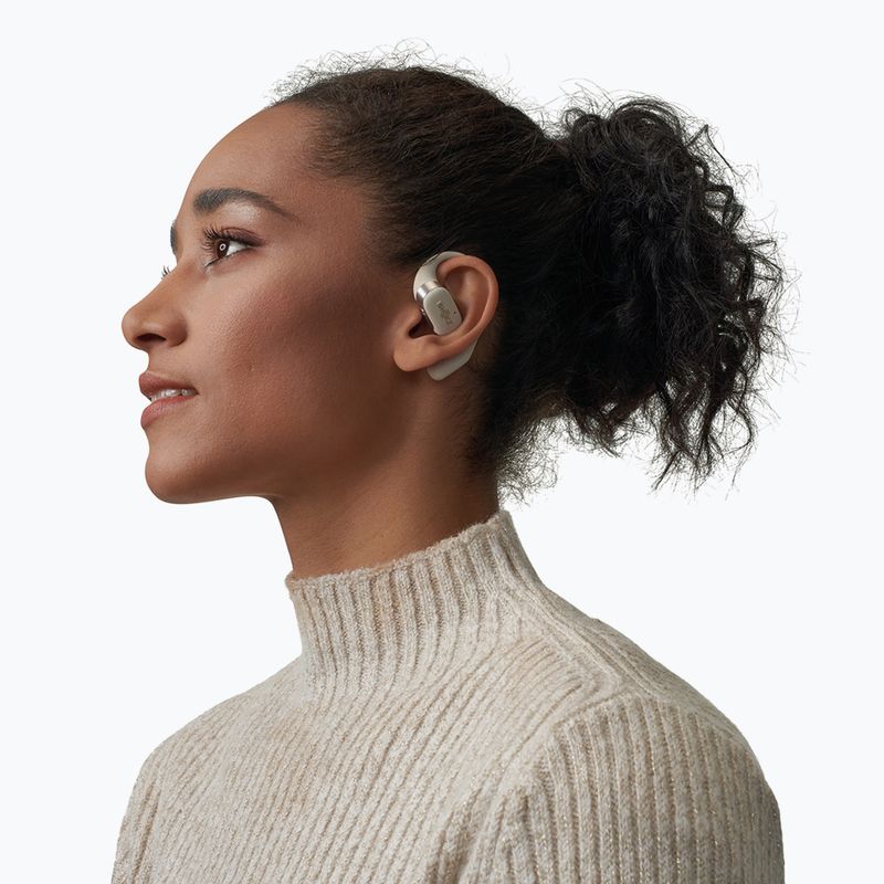 Słuchawki bezprzewodowe Shokz OpenFit beige 16
