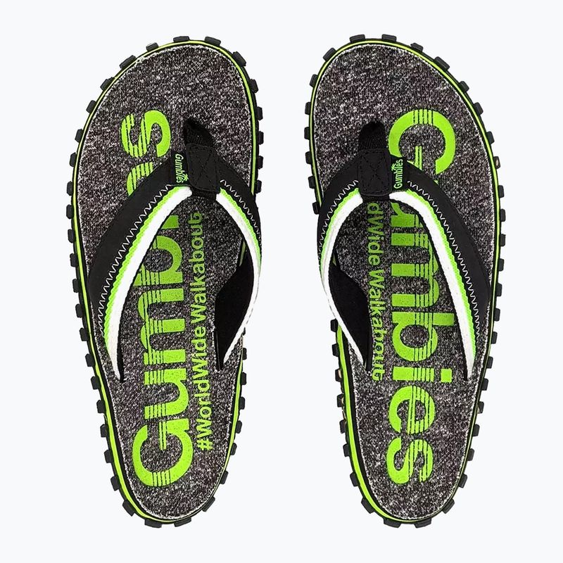 Japonki Gumbies Cairns lime 3