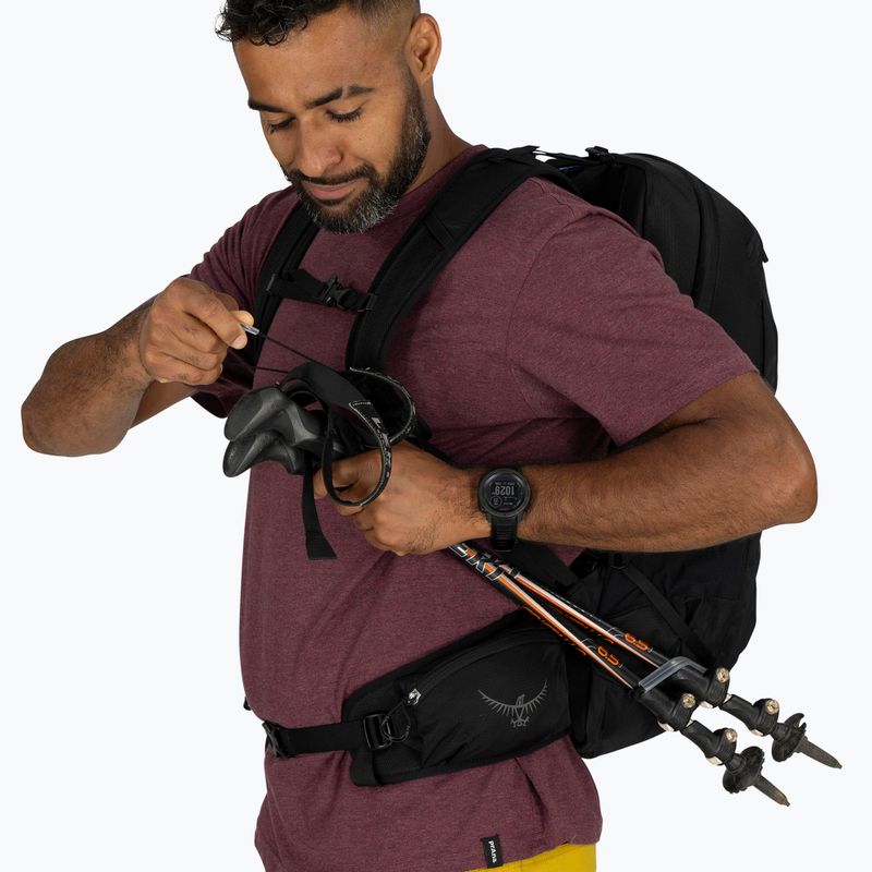 Plecak turystyczny męski Osprey Talon 22 l black/coal grey 9