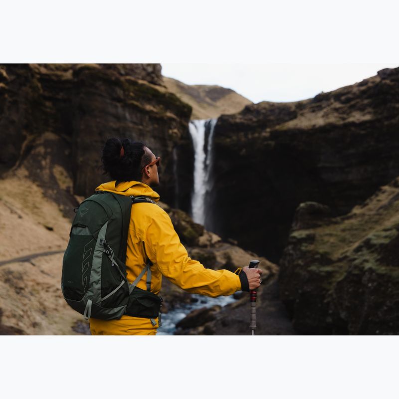 Plecak turystyczny męski Osprey Talon 22 l green canopy/pine leaf 10