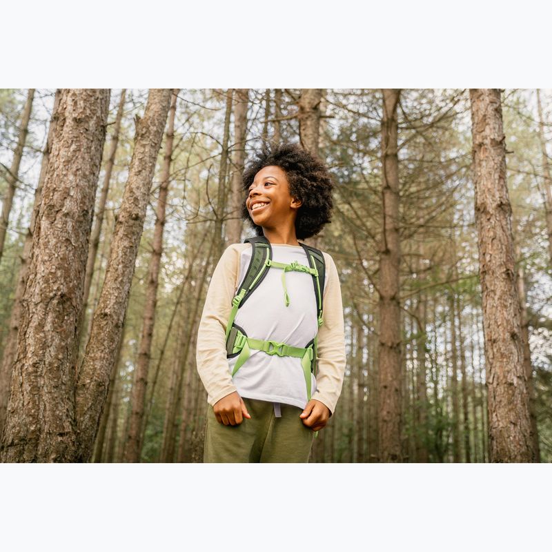 Plecak turystyczny dziecięcy Osprey Talon Jr 11 l green canopy 12