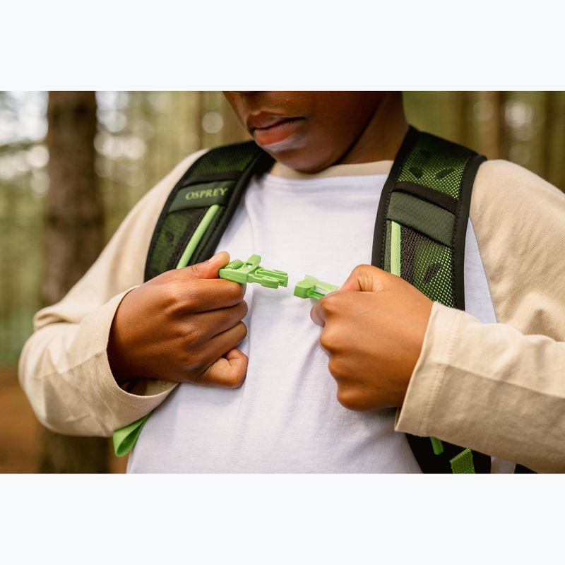 Plecak turystyczny dziecięcy Osprey Talon Jr 11 l green canopy 13