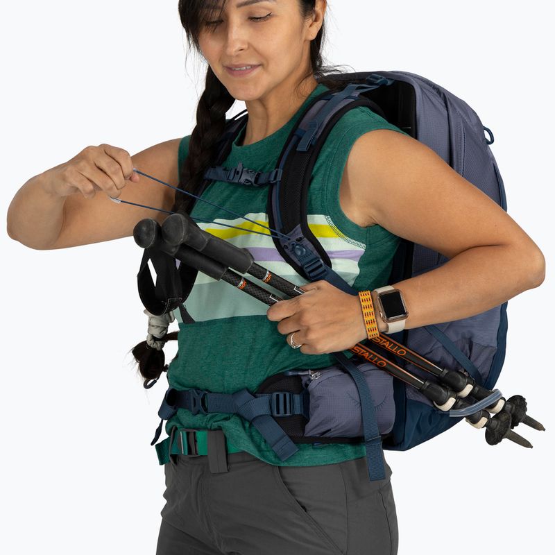 Plecak turystyczny damski Osprey Tempest 22 l anchor blue/atlas 10